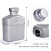 Boundless Voyage Titanium Military Canteen with Carry Bag Outdoor Camping Big Capacity Water Bottle Cup Pot Mess Kits 1100ml Ti15158Ar view 2