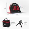 Baseball Radars, Speed Sensors Training Equipment (Hands-Free Radar Guns, Pitching Speed Guns | Baseball Gifts, High-Tech Gadget & Gear for Baseball Players view 2