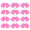 Hooshing 12PCS Pink Pom Poms Cheerleading Plastic Cheer Pompoms with Handles for Team Spirit Sports Party Dance view 1