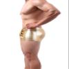 eywlwaar Men's Sexy Boxer Briefs Low Rise Pouch Trunks Underwear Cool Design Gold view 2