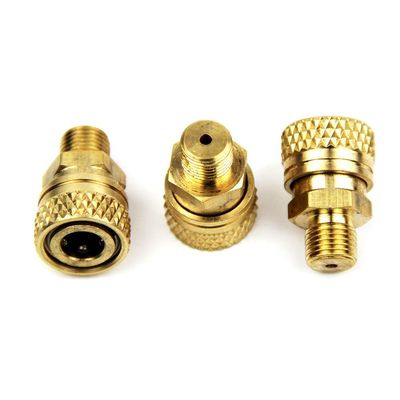 3 Pieces PCP Diving Cylinders High Pressure Fill Hose Fitting 8mm Female Quick Disconnect Connector Male Thread 1/8NPT & 1/8BSPP & M10x1