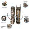 Allnice Fishing Tackle Bag Oxford Fishing Rod Case Portable High-capacity Fishing Pole Carry Organizer Outdoor Waterproof Fishing Tools Storage Bag for Fisherman(Camo) view 3