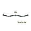 ZXFF 32in Fitness Cable Accessories, Rotating Bend Lever LAT Pull-Down Lever Handle Accessories, Power Cord Crossover Machine and Strength Training Accessories, Rubber Non-Slip End (Size : 81cm) view 2