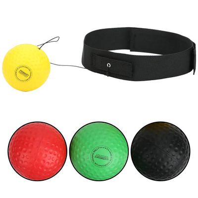 NITRIP Soft React Head Ball, Boxing Reflex Ball 4 Balls HeadMounted Boxing Reflex Ball Set, Boxing Exercise Ball for Fitness Sports, Hand Eye Coordination