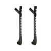 Keenso 1 Pair Ice Skate Blade Guards,3 Colors EVA Ice Hockey Figure Skate Blade Guards,Adjustable,Unisex,for AdultKid,for Figure,Hockey Skates(Black) view 1