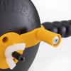 RecPro Ice Fishing Gear Rattlesnake Reel | Noisemaker Reel | Quick Disc Wall Mount view 2