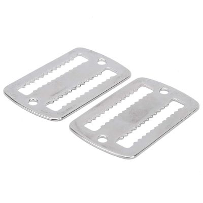 2pcs Diving Diving Weight Belt Slider 316 Stainless Steel Diving Strap Buckle Snorkelling Weight Belt Keeper Buckle