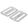 2pcs Diving Diving Weight Belt Slider 316 Stainless Steel Diving Strap Buckle Snorkelling Weight Belt Keeper Buckle