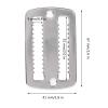 2pcs Diving Diving Weight Belt Slider 316 Stainless Steel Diving Strap Buckle Snorkelling Weight Belt Keeper Buckle view 3