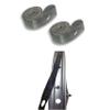 2 Tubes - 26 x 2.00-2.40, w/ 48mm Schrader Valve with 20mm Rubber Rim Strip. 26x2.125, 26x2.0, 26x 2.30, 26 x 2.40 Butyl Rubber Bicycle Inner Tube view 2