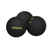Karakal Unisex Squash Balls Elite Double Yellow, White, One Size UK view 1