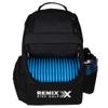 Remix Disc Golf Deluxe Backpack Disc Golf Bag - Black view 3
