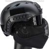 Evike Airsoft - Matrix Iron Face Carbon Steel Striker Gen2 Metal Mesh Lower Half Face Pro (Color: Black) view 3