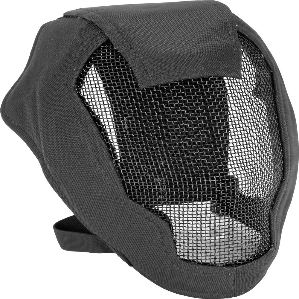 Evike Airsoft - Matrix Iron Face Carbon Steel Striker Gen4 Metal Mesh Full Face Face Pro (Color: Black)