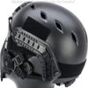Evike Airsoft - Matrix Iron Face Carbon Steel Mesh Striker V1 Lower Half Face Pro (Color: Black) view 2