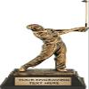 10.2" Topflight Swing Male Golf Trophies, Custom Engraved Golf Trophy Award Prime view 1
