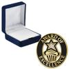 Award Of Excellence Pins, Award Of Excellence Pin With Blue Velvet Presentation Case, 30 Pack view 1