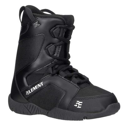 5th Element ST Mini ATOP Kid's Snowboard Boots (Black, 4)