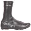 veloToze Tall Gravel Shoe Cover - MTB Overshoes Protect Cycling Shoes on Gravel Trails and Mountain Bike Rides - Protects Shoes and Feet from Rain Black view 1