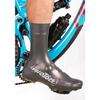 veloToze Tall Gravel Shoe Cover - MTB Overshoes Protect Cycling Shoes on Gravel Trails and Mountain Bike Rides - Protects Shoes and Feet from Rain Black view 4