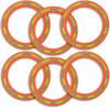 Liberty Imports 6 Pack: Flying Aero Discs Sports Outdoor Pro Flyer Rings - Plastic Toy Ultimate Glider Toss Game for Kids and Adults (11 inches) view 1