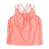 TYR SPORT Girls' Standard Tankini, Royal/Coral, Medium view 1