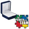 Crown Awards Power of A Team Pins, Power of A Team Pin with Blue Velvet Presentation Case, 30 Pack, Prime view 1