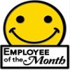 Employee Of The Month Smile Pins, Employee Of The Month Smile Pin With Blue Velvet Presentation Case, 100 Pack view 1
