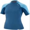 NRS Women's HydroSkin 0.5 Short-Sleeve Neoprene Shirt - for Kayaking, Canoeing, Rafting, Paddling view 3