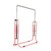 BalanceFrom Gymnastics Bar for Kids Height Adjustable Horizontal Kip Bar Folding Gymnastics Junior Training Bar, Pink view 3