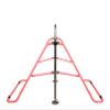BalanceFrom Gymnastics Bar for Kids Height Adjustable Horizontal Kip Bar Folding Gymnastics Junior Training Bar, Pink view 4