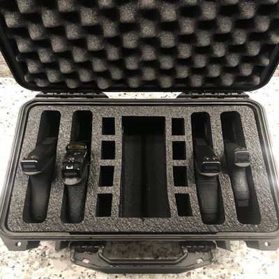 Seahorse SE520 Range Case Foam Insert for 4 Handguns and Magazines (Foam ONLY)