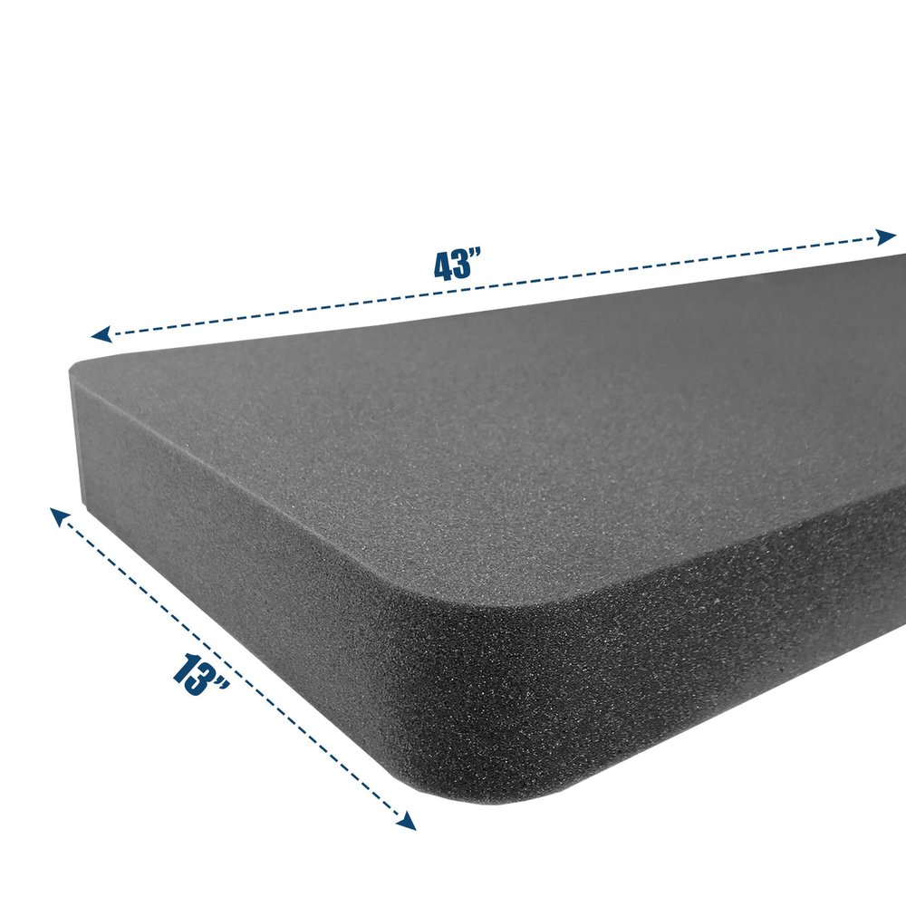 Replacement Foam Insert for Plano 42" All Weather Tactical Case 108421  1.75" Thick Solid Foam Piece  Premium Quality Protective Padding for Firearms, Tools & Equipment