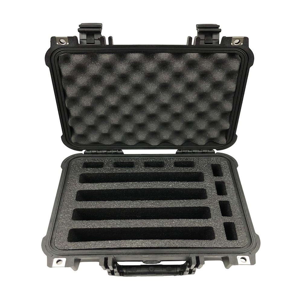 Pelican Storm Case iM2100 Range Case Foam Insert for 4 Handguns and Magazines (Foam ONLY)