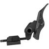 CNC Machined Night Vision Arm with Integrated NVG Helmet Mount Shroud (Black) view 4