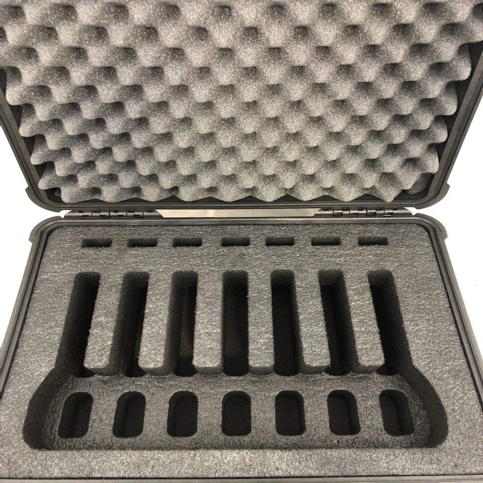 Nanuk 950 Range Case Foam Insert for 7 Handguns and Magazines (Foam ONLY)