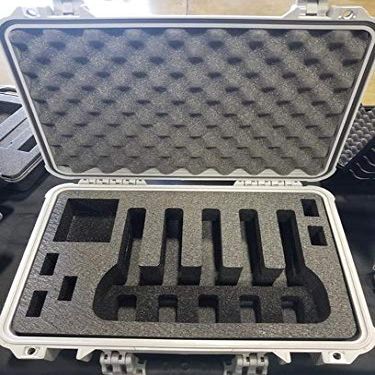 Pelican Air Case 1485 Range Case Foam Insert for 5 Handguns and Magazines (FOAM ONLY)