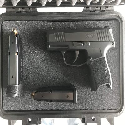Cobra FOAMINSERTS and Cases Pelican Case 1170 Custom Insert for Sig Sauer P365 Nitron Micro Compact & Magazines (Foam ONLY)