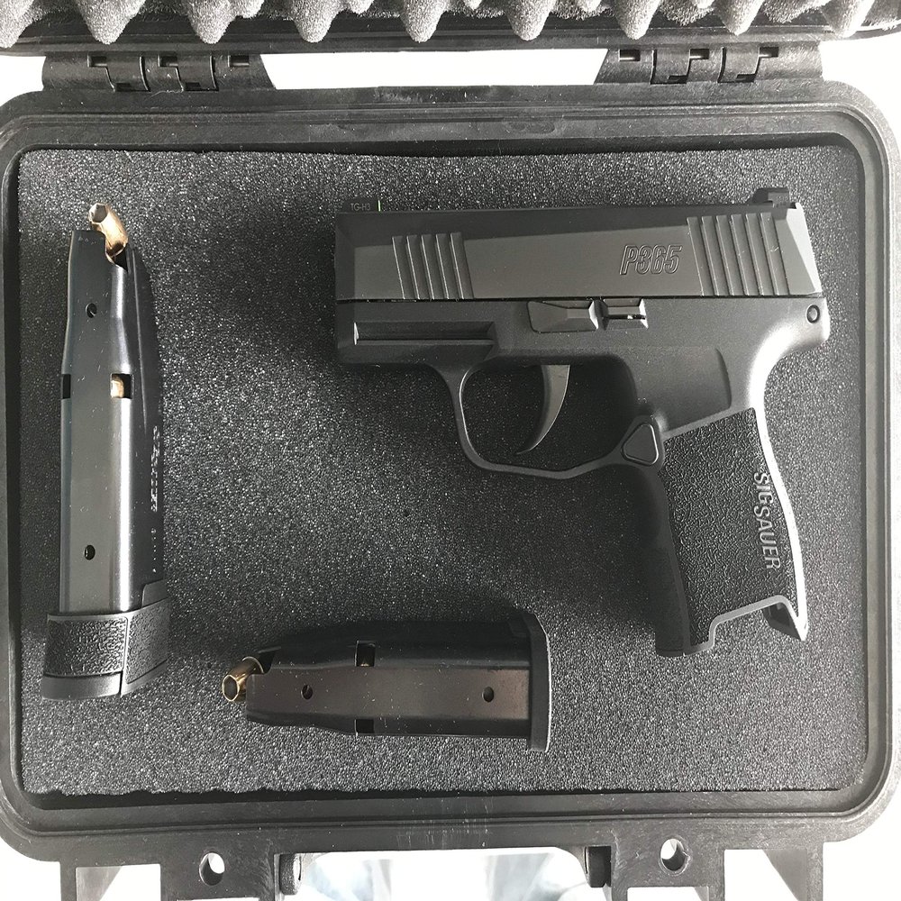 Cobra FOAMINSERTS and Cases Pelican Case 1170 Custom Insert for Sig Sauer P365 Nitron Micro Compact & Magazines (Foam ONLY)
