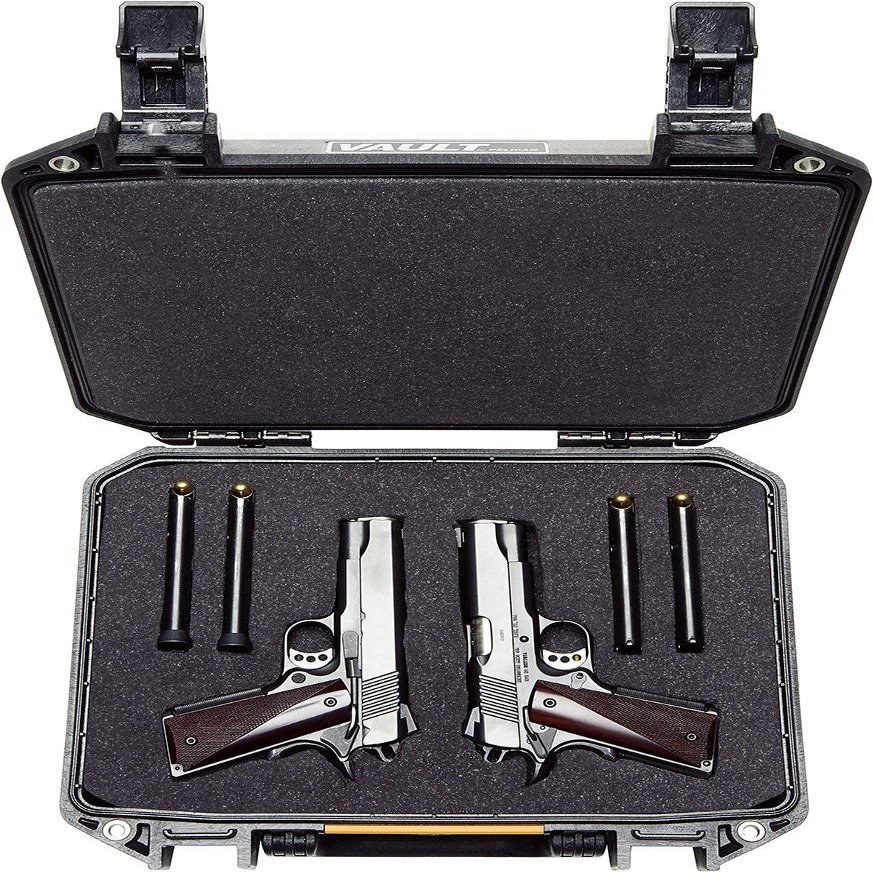 Pelican Vault Case V200 Foam Insert for 2 Handguns & Magazine