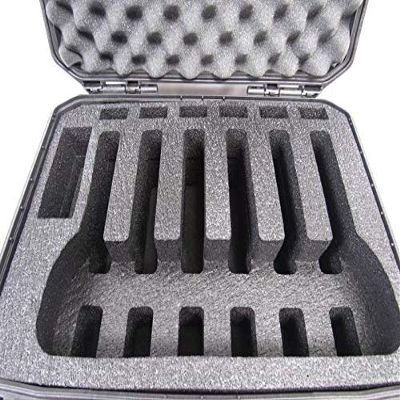 Plano Case 109170 Range Case Foam Insert for 6 Handguns and Magazines (POLYETHYLENE Foam)