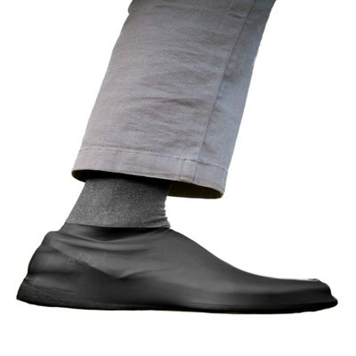 veloToze Roam - Commuting Shoe Cover - Works with Any Shoes - for Cycling, Commute, Flat Pedals, ebike, Walking Black