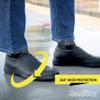 veloToze Roam - Commuting Shoe Cover - Works with Any Shoes - for Cycling, Commute, Flat Pedals, ebike, Walking Black view 3
