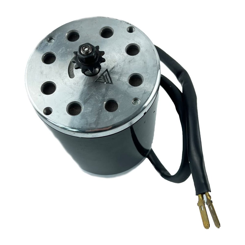800W Brush Motor for Electric Go Kart Scooter E Bike Motorized Bicycle ATV Moped Mini Bikes with 25H Chain 11 Tooth Sprocket 36V /48V (36V)