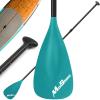 MoiShow SUP Paddle - Adjustable 3 Pieces Stand Up Paddle Board Paddle with Unique Lock Design Floating Alloy Shaft Paddleboard Paddle view 1