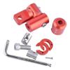 AMEYXGS Archery V-Bar Connector Single Side Bow Stabilizer Quick Mount Disconnect Adjustable Bow Rod Stabilizer for Compound Recurve Bow (Red) view 3