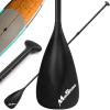 MoiShow SUP Paddle - Adjustable 3 Pieces Stand Up Paddle Board Paddle with Unique Lock Design Floating Alloy Shaft Paddleboard Paddle view 1