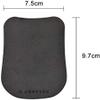 AMEYXGS 2pcs Archery Bow Grip Saddle Pad Cover Leather Self-Adhesive Bow Handle Protector Non-Slip for Tranditional Longbow Recurve Bow (Black+Brown) view 2