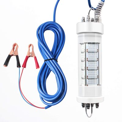 efuture DC12V 140W IP68 Night Fish Gathering Light Led Underwater Fishing Lights Underwater led Fishing lamp (Green)
