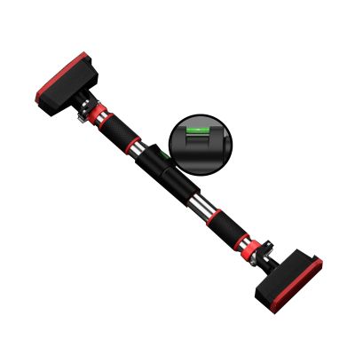 WXYZ Pull-Up Bar Horizontal Bar with Balance Tester, Pull Rod On The Door of Home Gym, Quick Installation Without Punching, 93-128cm, 110-142cm, Load-Bearing 400kg (Size : 110-142cm)